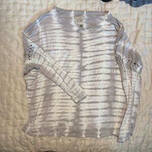 Gray Boxy Long Sleeve Sweatshirt